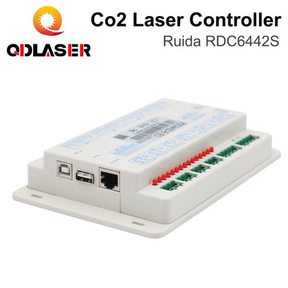 QDLASER Ruida Control Card RDC6442 RDC6442S RDC6442G RDC6442 Motherboard + Panel for Laser Engraving and Cutting Machines