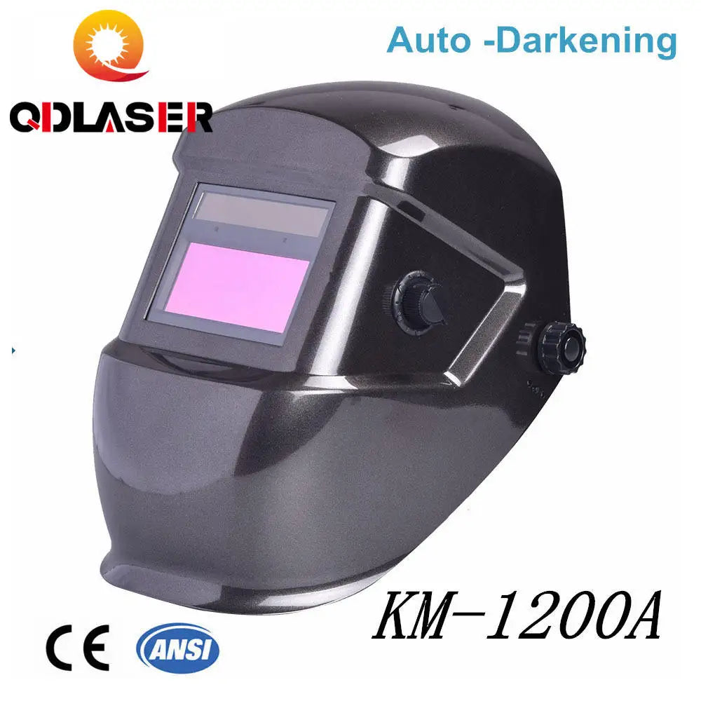 QDLASER DIN 4 Light Auto Welding Helmet Mask for Argon Acrylic Welding and Gas Shielded Welding