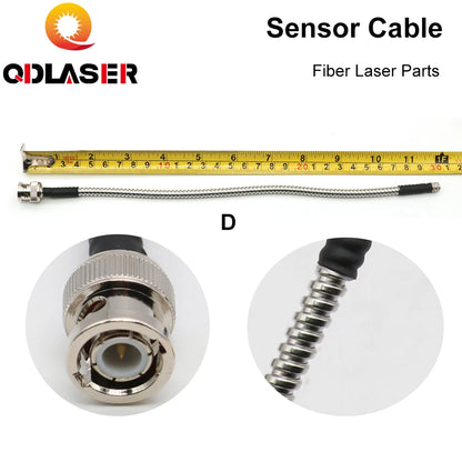 QDLASER Fiber Laser Sensor Cable for Raytools Laser Cutting Machine Head