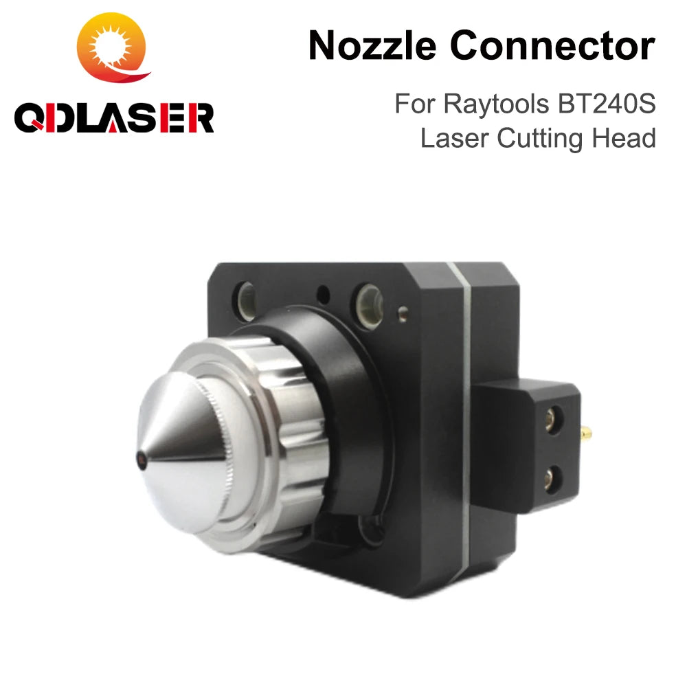 QDLASER Laser Cutting Head Nozzle Connector BT240S Nozzle Holder Ceramic Connector for Raytools BT240S Laser Cutting Head