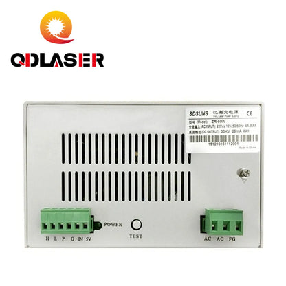 QDLASER ZR-50W CO2 Laser Power Supply for Laser Machine