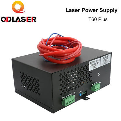 QDLASER Hongyuan Co2 Laser Power Supply for CO2 Laser Cutting Machine T60 PLUS 110V/220V
