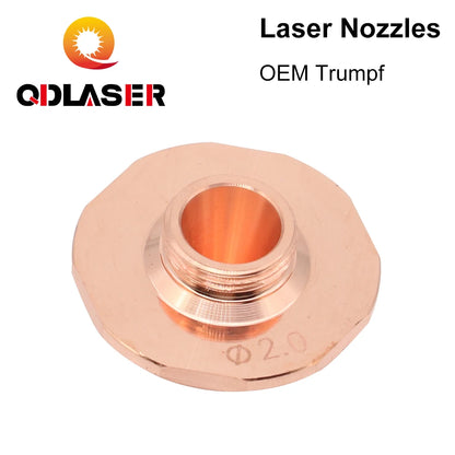 QDLASER Type C TM24 Single Layer Fiber Laser Nozzle