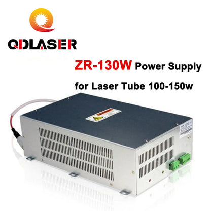 QDLASER ZR-130W Laser Cutter 130W CO2 Laser Power Supply for Laser Engraving Machine Power Source
