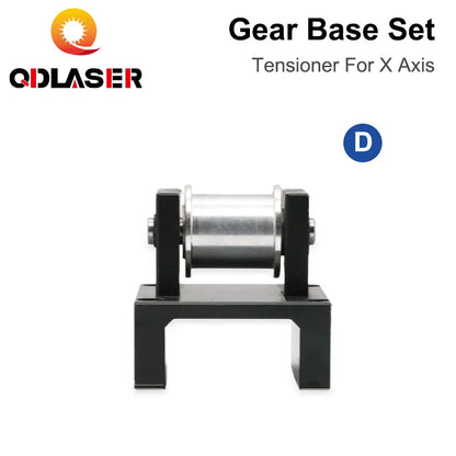 QDLASER Gear Base Set Machine Mechanical Parts for Laser Engraving Cutting Machine