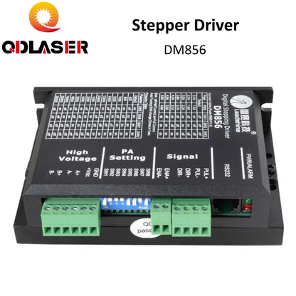 QDLASER Leadshine 2-Phase Stepper Motor Driver 220V DM856 for Laser Engraving Machine