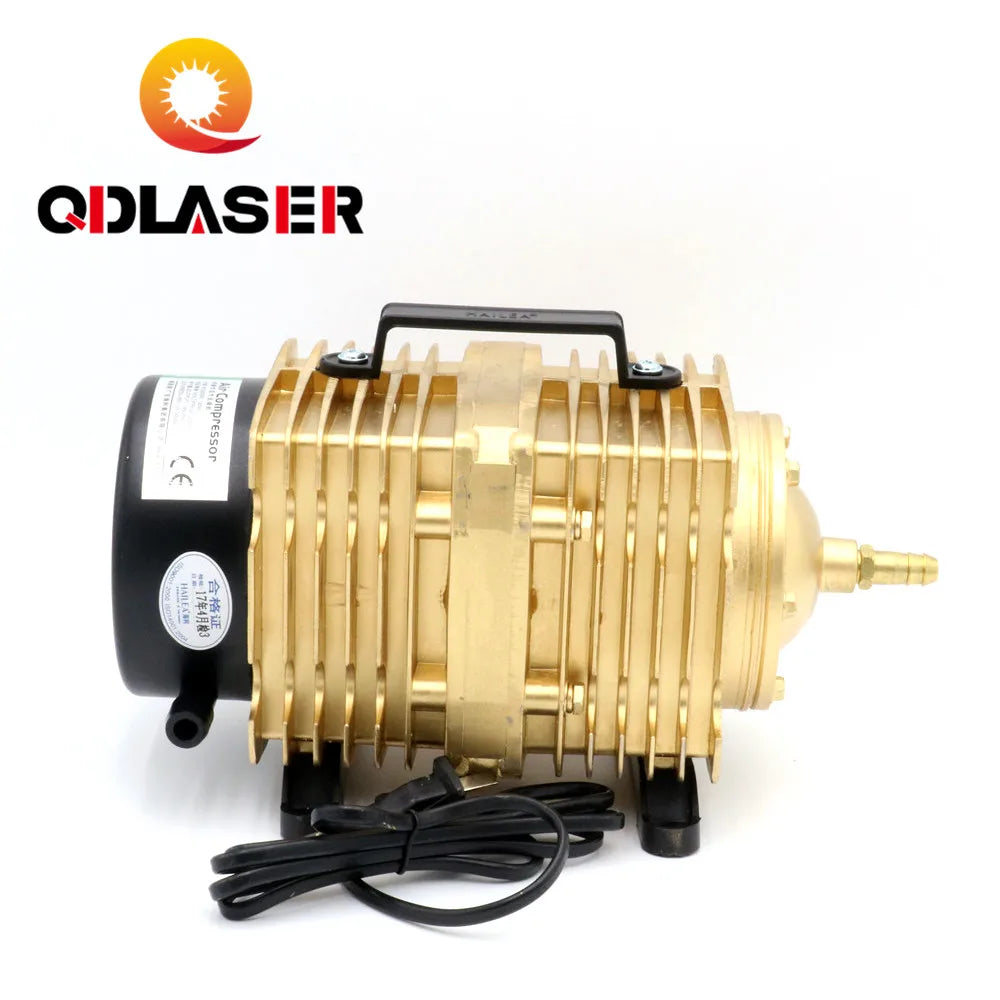 QDLASER ACO-009E 160W Air Compressor Electrical Magnetic Air Pump for CO2 Laser Engraving Cutting Machine