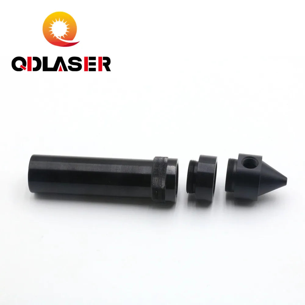 Laser Tube Nozzle with Extension Connector Laser Head Tube Extensions Full Kit for CO2 Laser Head