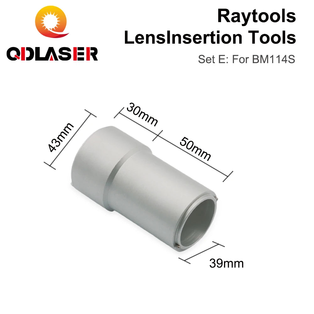 QDLASER Lens Insertion Tool for Raytools Focusing Collimating Lens on BT210S BT240S BM 109 BM111 BM114 Fiber Laser Cutting Head