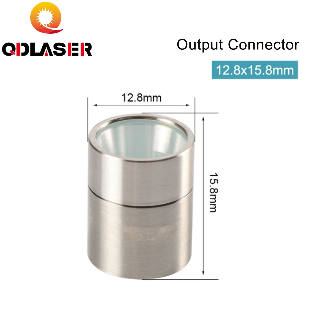 QDLASER Output Connector Protective Lens Group for Raycus Fiber Power Source Laser Cutting Head