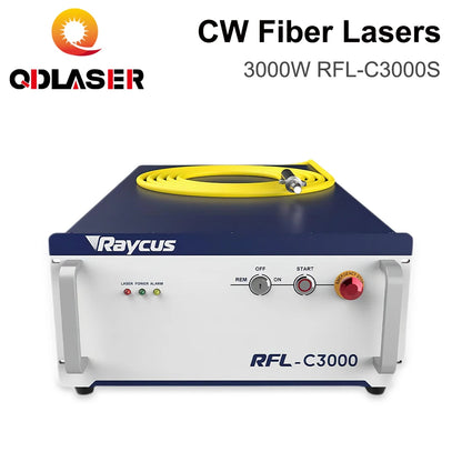 QDLASER Original Raycus 3000W Laser Source RFL-C3000S CW Fiber Laser for 1064nm Fiber Laser Cutting Machine