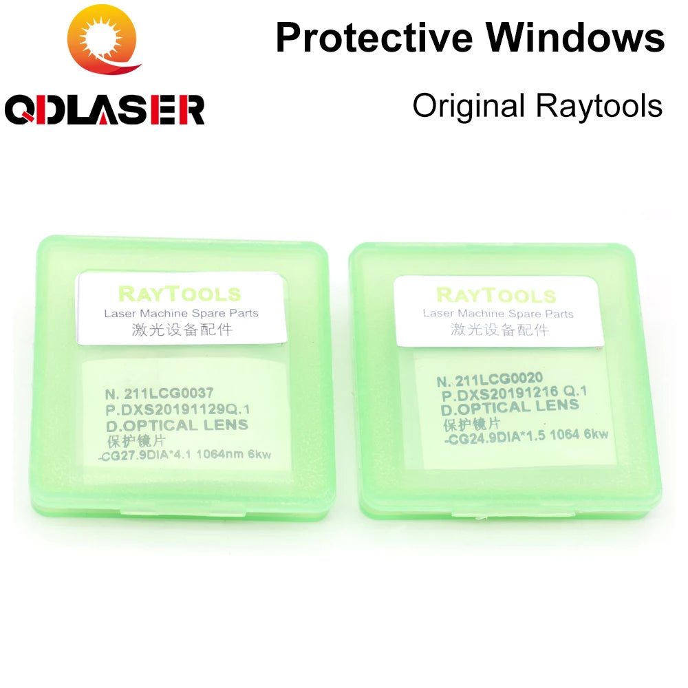 QDLASER QDLASER Original Protective Windows Laser Optical Protective Lens for Raytools Fiber Laser Head