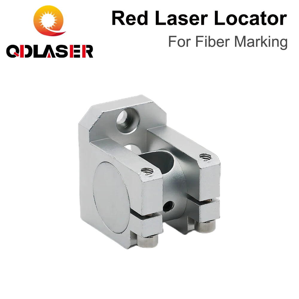 QDLASER CO2 Laser Red Locator Diameter 12mm Optical Path Accessories Red Light Locator for Fiber Metal Marking Machine