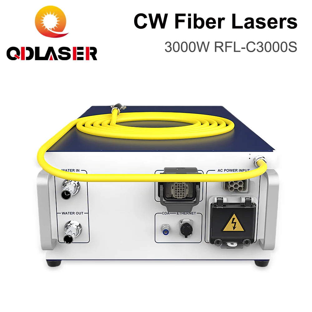 QDLASER Original Raycus 3000W Laser Source RFL-C3000S CW Fiber Laser for 1064nm Fiber Laser Cutting Machine