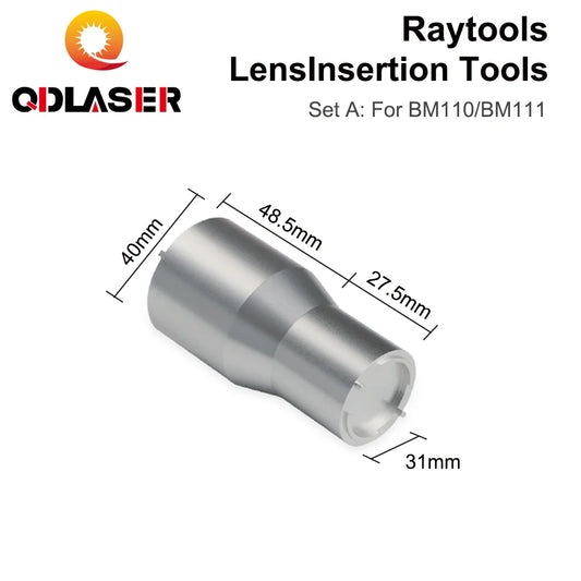 QDLASER Lens Insertion Tool for Raytools Focusing Collimating Lens on BT210S BT240S BM 109 BM111 BM114 Fiber Laser Cutting Head