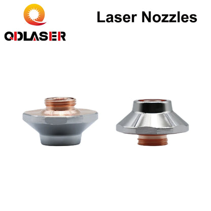 QDLASER Single Layer Double Layer Nozzles Dia 25mm  M11/M12 Caliber 4.0/6.0/10.0mm for Fiber Laser Cutting Head