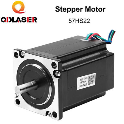 QDLASER Laser Spare Parts Nema 23 220V Leadshine 2-Phase Stepper Motor 57HS22