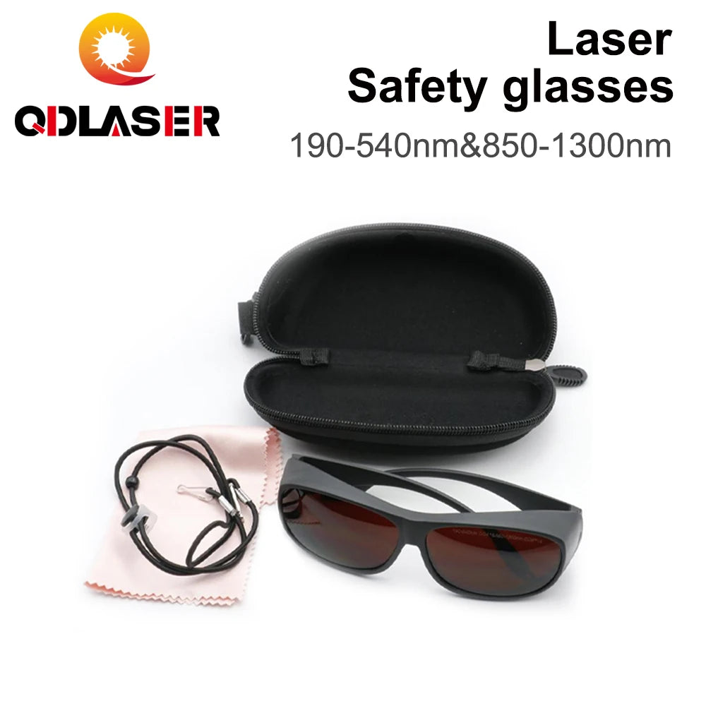 QDLASER SGUBGF-A-OD8 Safety Style Glasses a Fiber Laser Protective Glasses for Protective Glasses for Fiber Laser Machines