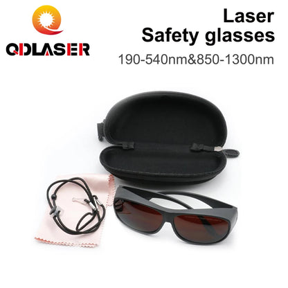 QDLASER SGUBGF-A-OD8 Safety Style Glasses a Fiber Laser Protective Glasses for Protective Glasses for Fiber Laser Machines
