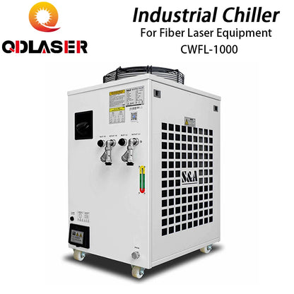 QDLASER Water Industrial Chiller CWFL-1000 For Fiber Laser Engraving and Cutting Machine