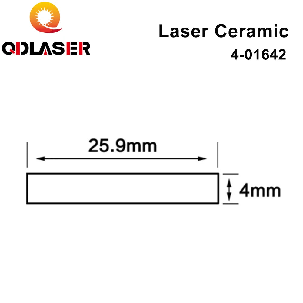 QDLASER Laser Ceramic Insulating Ring 4-01642 for Laser Cutting Machine Parts Wholesale OEM Support