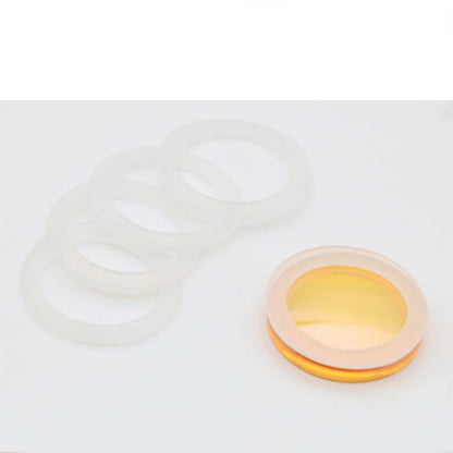 QDLASER Silicone Washer Dia.18/19.05/20/25mm for CO2 Laser Focusing Lens Mirrors the Silicone Ring 5 Pcs