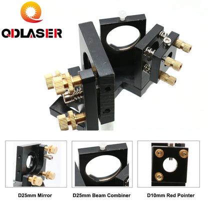 Laser Mechanical Parts Beam Combiner Base /Beam Combiner Set /E Series 1st Mirror Mount for Co2 Laser Machine