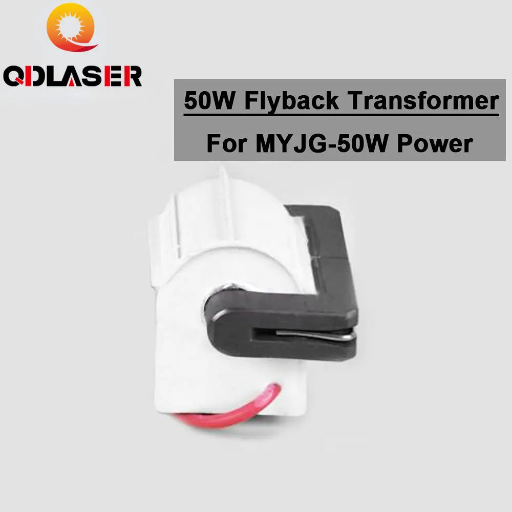 Flyback Coil QDLASER 50W High Voltage Flyback Transformer Ignition Coil for CO2 Las