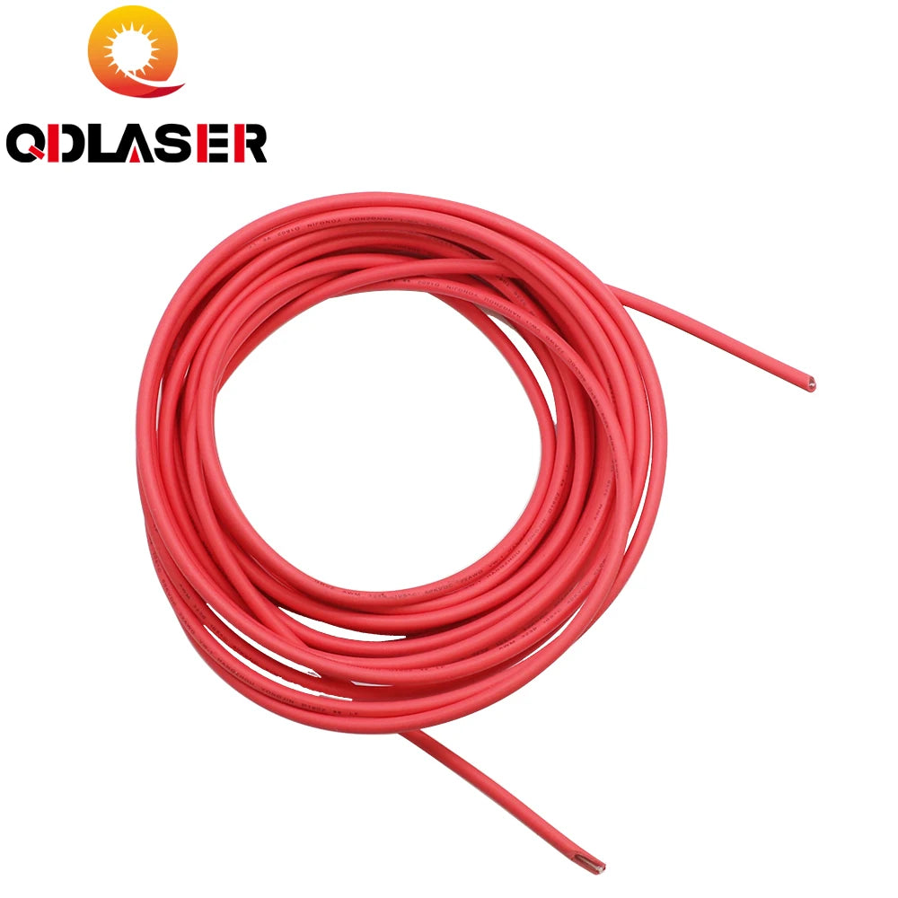 High Voltage Cable Red Positive Lead Wire for CO2 Laser Power Supply and Laser Tube and Laser Cutting Machine