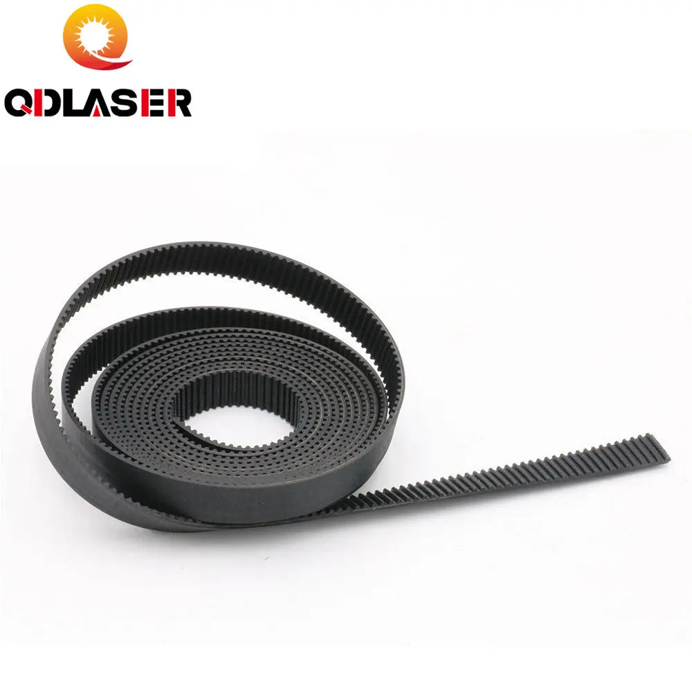 QDLASER High Quality 10meters HTD3M PU Open Belt 3M Width 5 10 15 20 25 30mm Timing Belt Polyurethane for CO2 Laser Machine