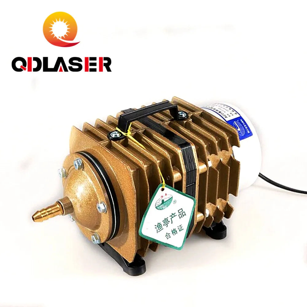 QDLASER ACO-007 220V 120W 90L/min Electric Magnetic Air Compressor Pump For Laser Machine Ash Remove Aquarium Fish Farming
