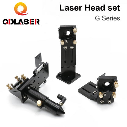 G Series CO2 Laser Head Set Mirror Diameter 30mm and Lens Diameter 25mm Focal Length 63.5&101.6mm for High Power Co2 Laser Head