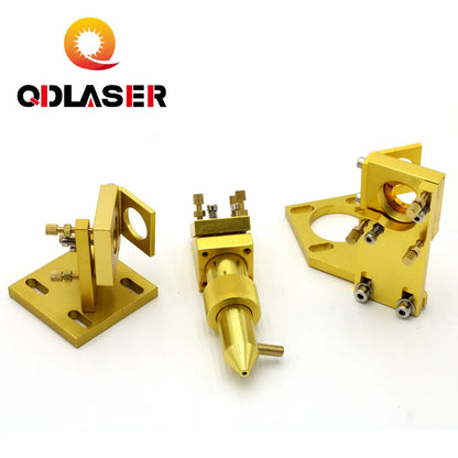 CO2 Laser Head Set 12mm 18mm 20mm Mo Si Mirror Laser Integrative Mount Holder for 4060 K40 Laser Machine