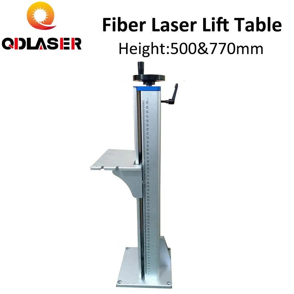 QDLASER Fiber Laser Path Lift up and Down System Height 500mm 770mm for Fiber Laser Marking Machine