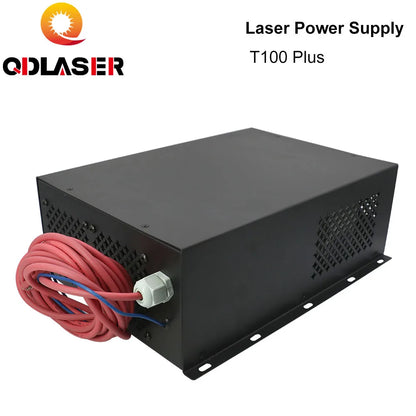 QDLASER Hongyuan Co2 Laser Power Supply for CO2 Laser Cutting Machine T/100T100 PLUS 110V/220V
