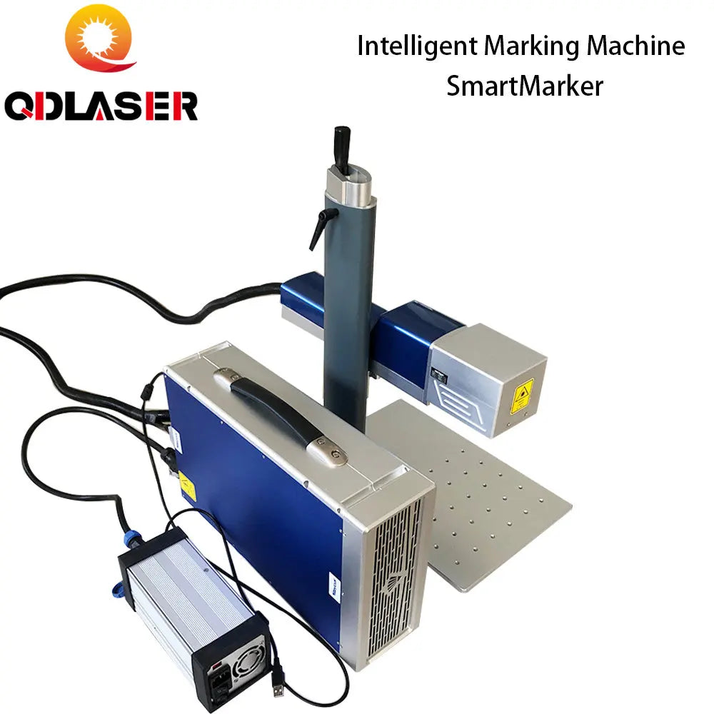 QDLASER 20-30W Fiber Laser Intelligent Marking Machine SmartMarker for Marking Metal Stainless Steel