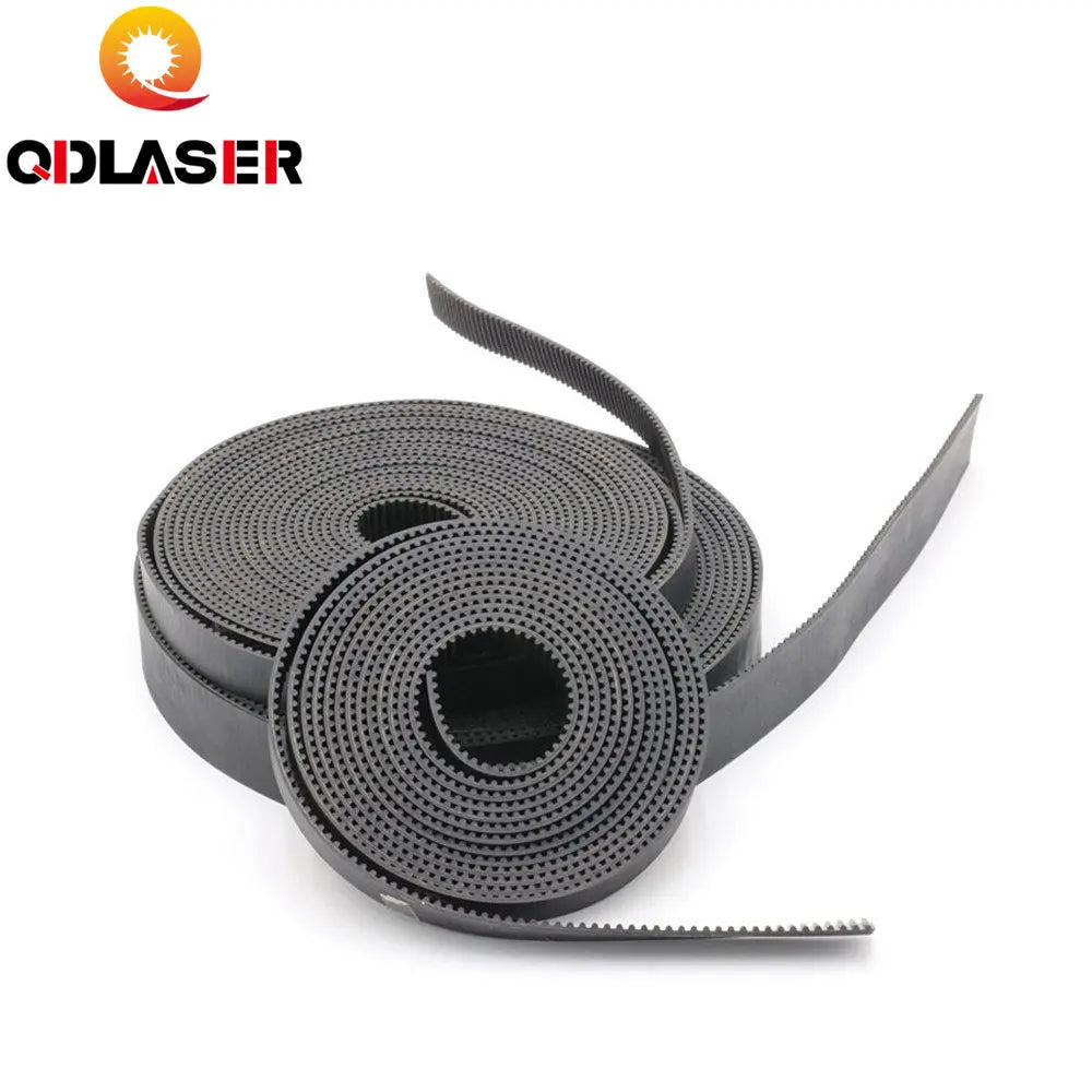 QDLASER High Quality 10meters HTD3M PU Open Belt 3M Width 5 10 15 20 25 30mm Timing Belt Polyurethane for CO2 Laser Machine