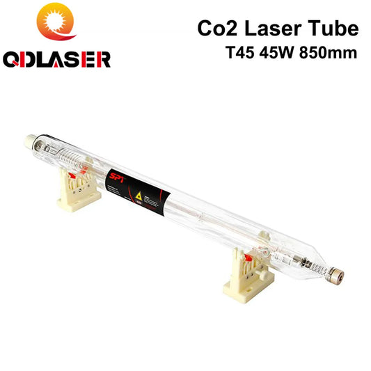 SPT T Series CO2 Laser Tube T45 45W Length 850mm Dia.50mm For Co2 Laser Engraving and Cutting Machine
