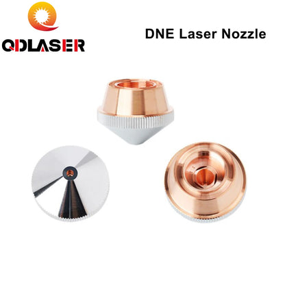 QDLASER Original DNE Laser Nozzle Single/Double Layer Nozzle D28 H22 M14 Fiber Laser cutting Machines Nozzle