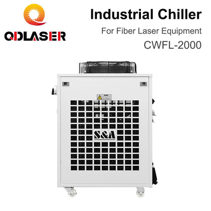 QDLASER CWFL-2000 S&A Industrial Chiller 220-240V Voltage 50/60Hz 15L/min Rated Flow for Industrial Machine Water Cooling System