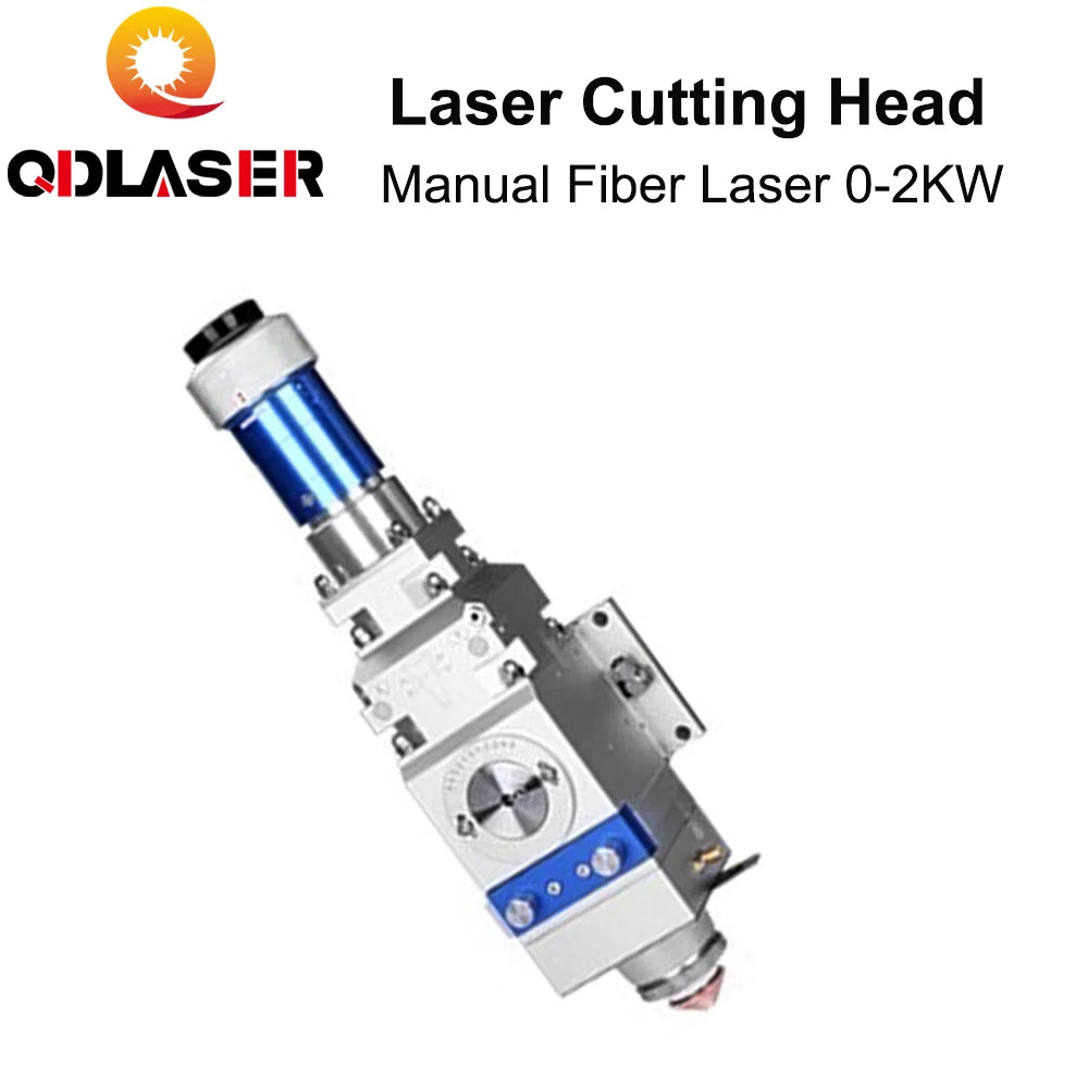 QDLASER WSX 0-2KW Fiber Laser Cutting Head KC13 Manual Cutting Head 2000W for Metal Cutting