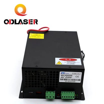 QDLASER Co2 Laser Power Supply MYJG-60WA for Co2 Laser Engraving and Cutting Machine