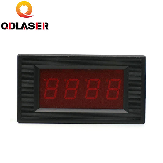 QDLASER 50mA LED Digital Ammeter DC 0-50mA Analog Amp Panel Meter Current for CO2 Laser Engraving Cutting Machine