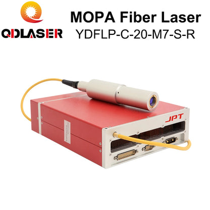 QDLASER 20W MOPA Fiber Laser Marking Machine Parts Fiber Laser Source