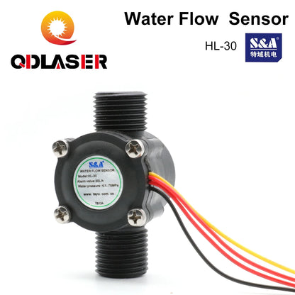 QDLASER S&A HL-30 Laser Equipment Parts Water Flow Sensor