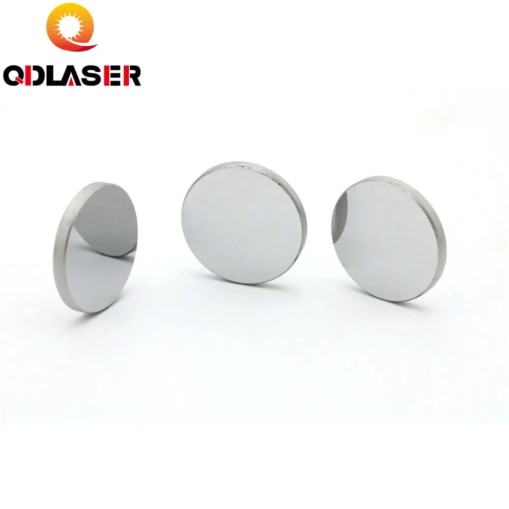 QDLASER Co2 Laser Reflect Mirror Dia. 15 19.05 20 25 30 38.1mm Mo Laser Mirror for Co2 Laser Engraving and Cutting Machine
