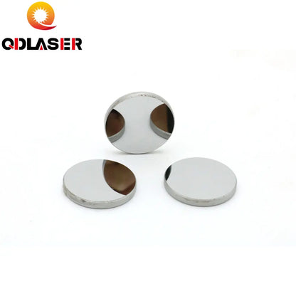QDLASER Co2 Laser Reflect Mirror Dia. 15 19.05 20 25 30 38.1mm Mo Laser Mirror for Co2 Laser Engraving and Cutting Machine