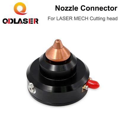 QDLASER Laser Cutting Head Nozzle Connector Dia. 20mm for Lasermech Cutting Head Shielded Tip Sensor