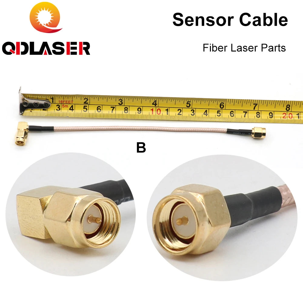 QDLASER Fiber Laser Sensor Cable for Raytools Laser Cutting Machine Head