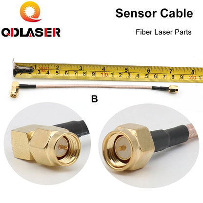 QDLASER Fiber Laser Sensor Cable for Raytools Laser Cutting Machine Head